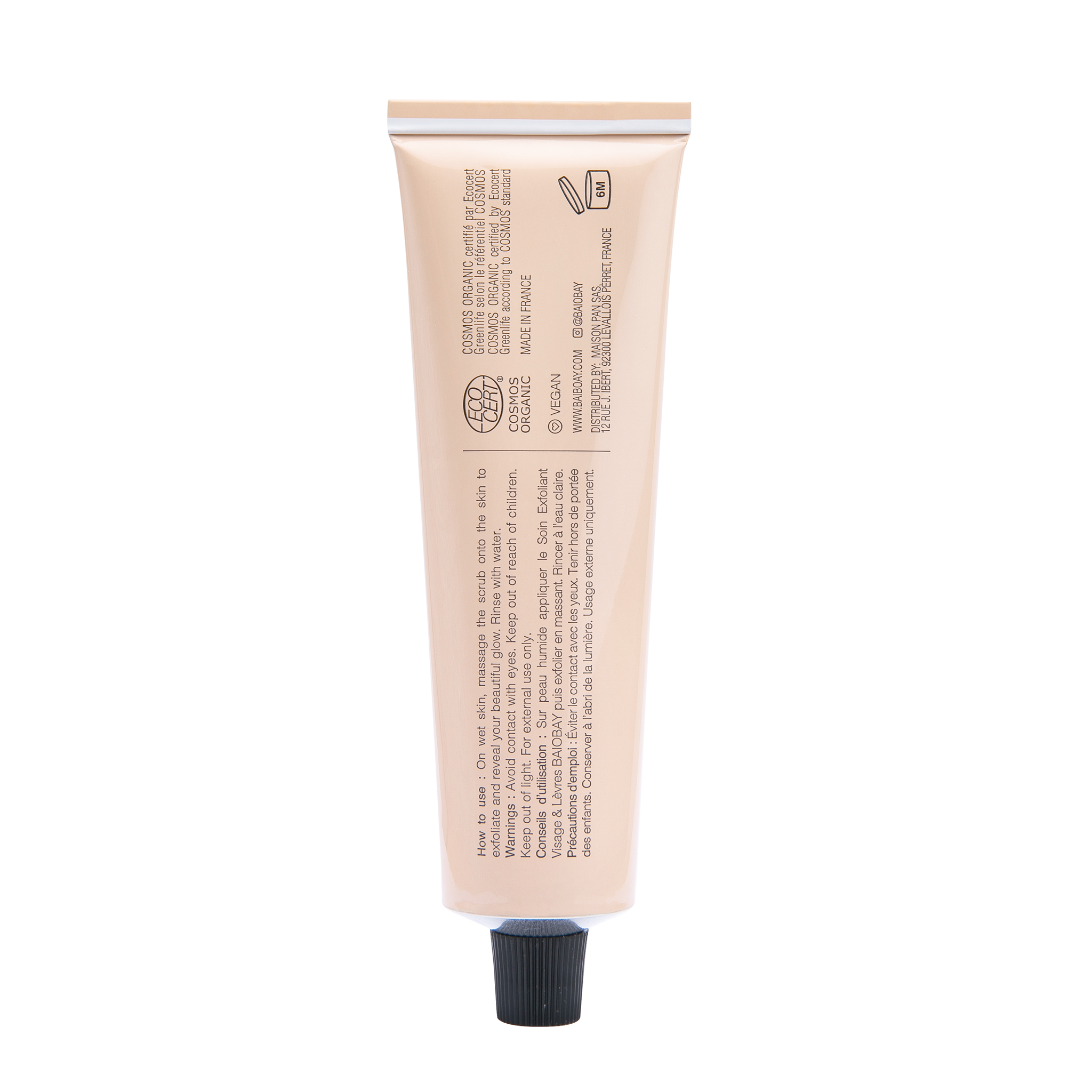 BAIOBAY - Face & Lip Exfoliating Scrub (60ml)