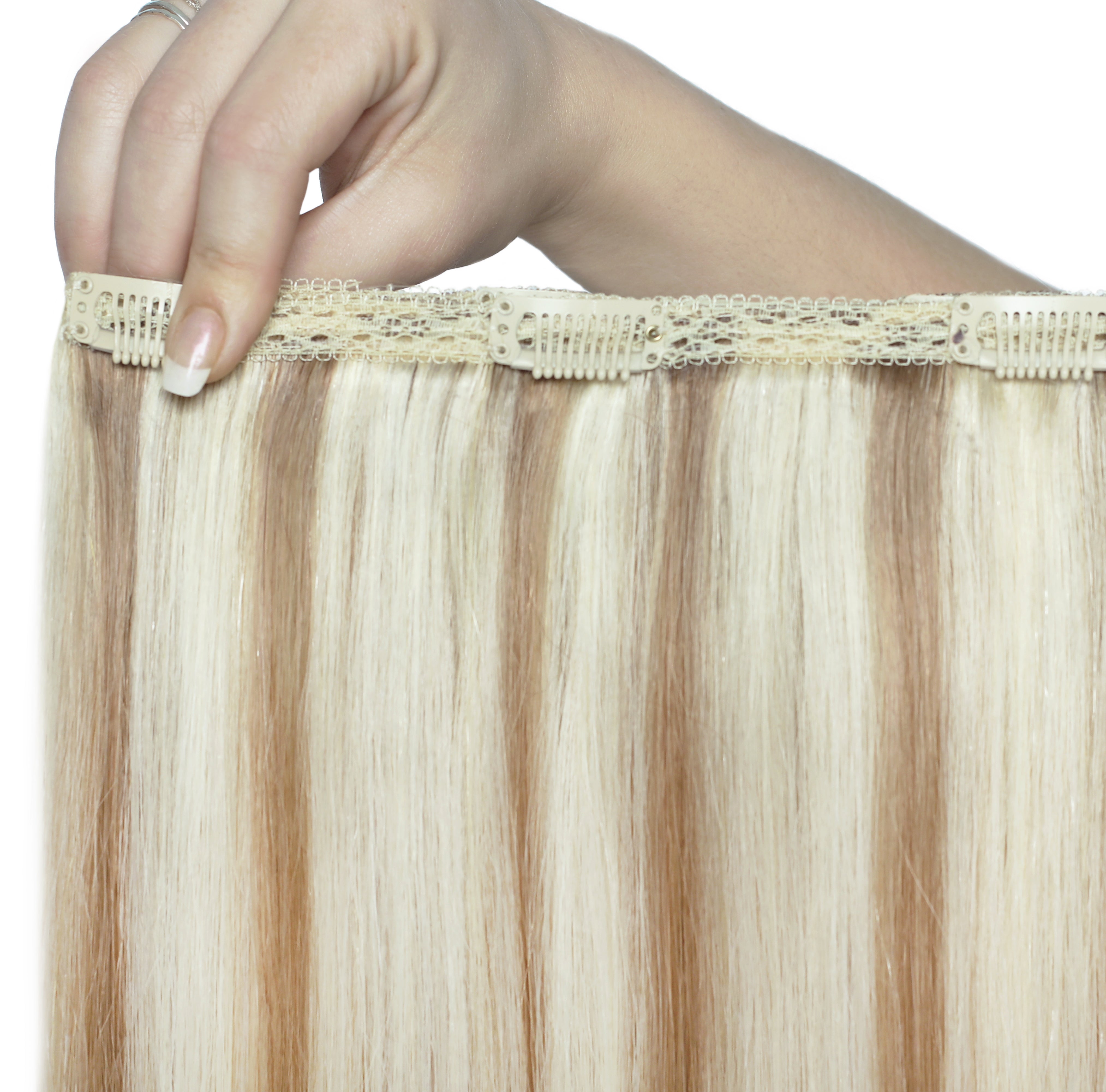 Beauty Works - Double Hair Set 18" (#613/18 Champagne blonde)