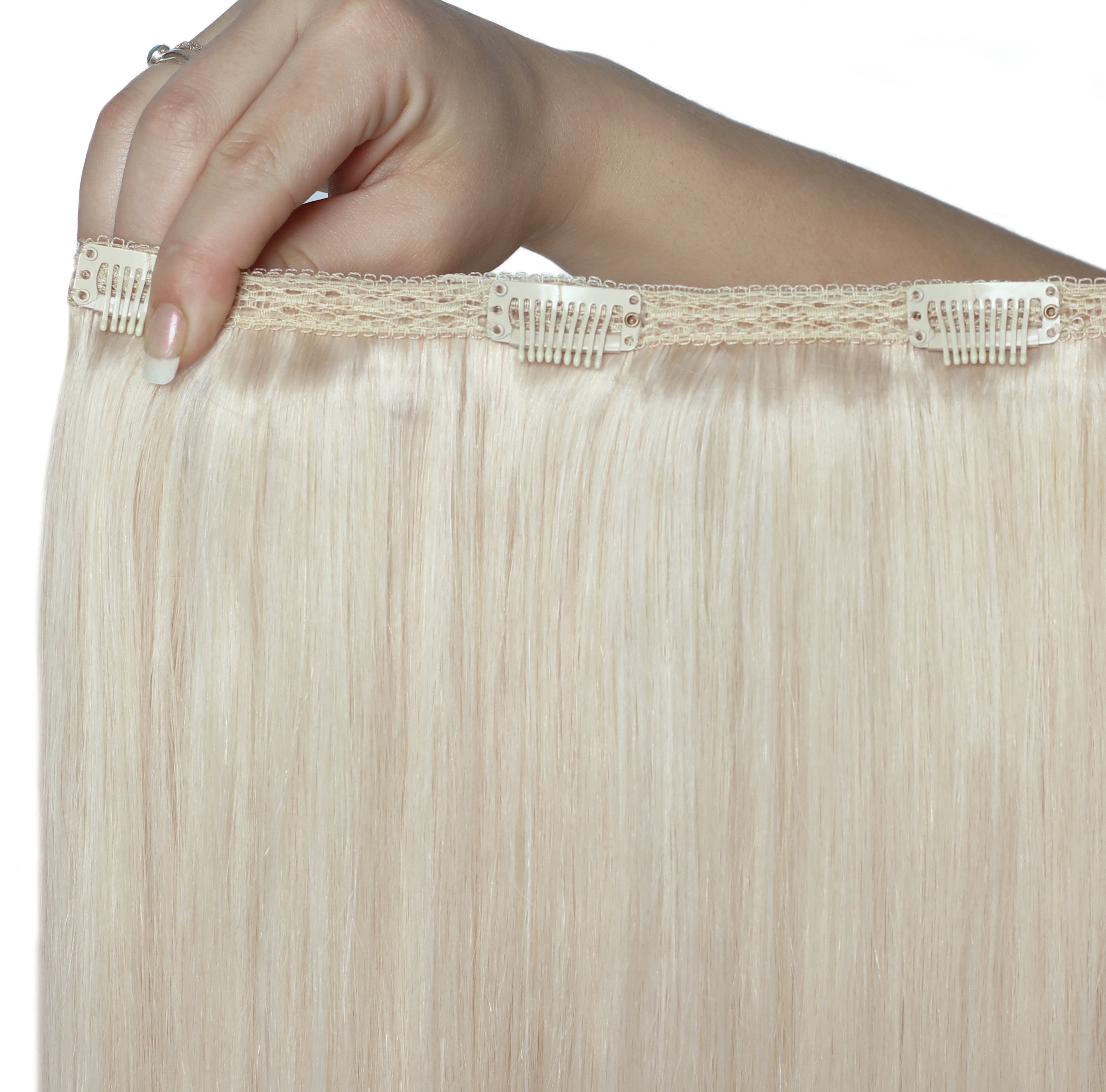 Beauty Works - Double Hair Set 20" (Pure Platinum)