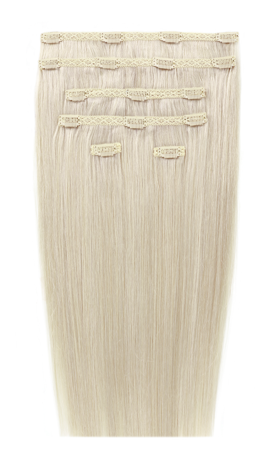 Beauty Works - Double Hair Set 20" (Pure Platinum)